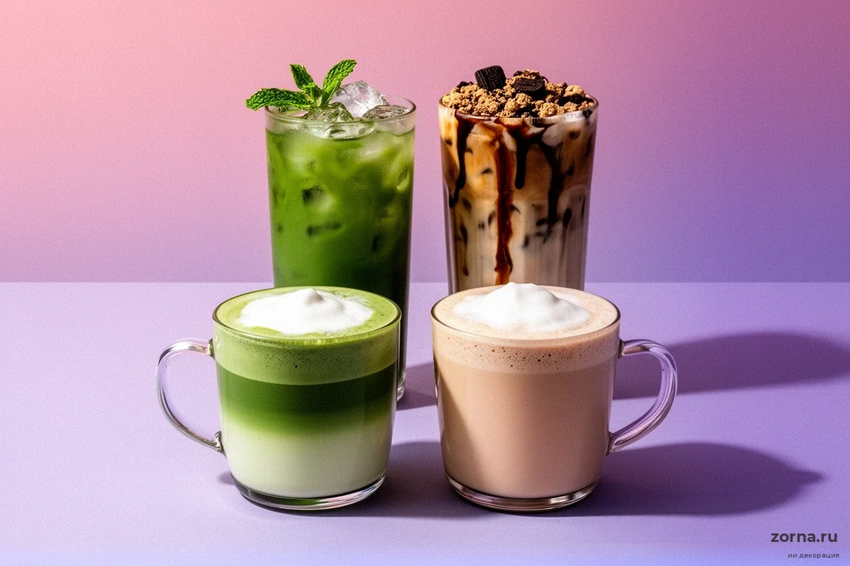 Британские кофейни заменяют матчу фиолетовым овощем: почему за ним выстроились очереди