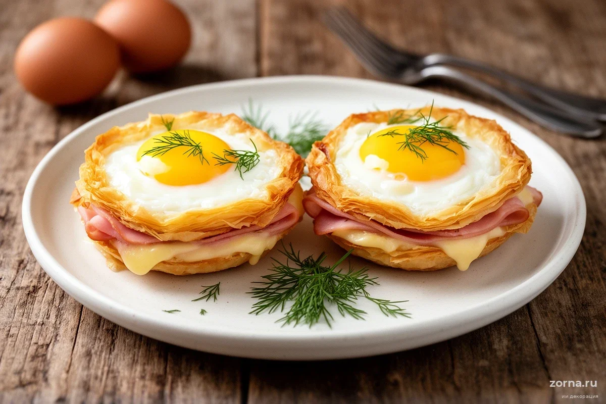Заменит яичницу и бутерброды: как за 8 минут превратить тесто фило в сытный завтрак