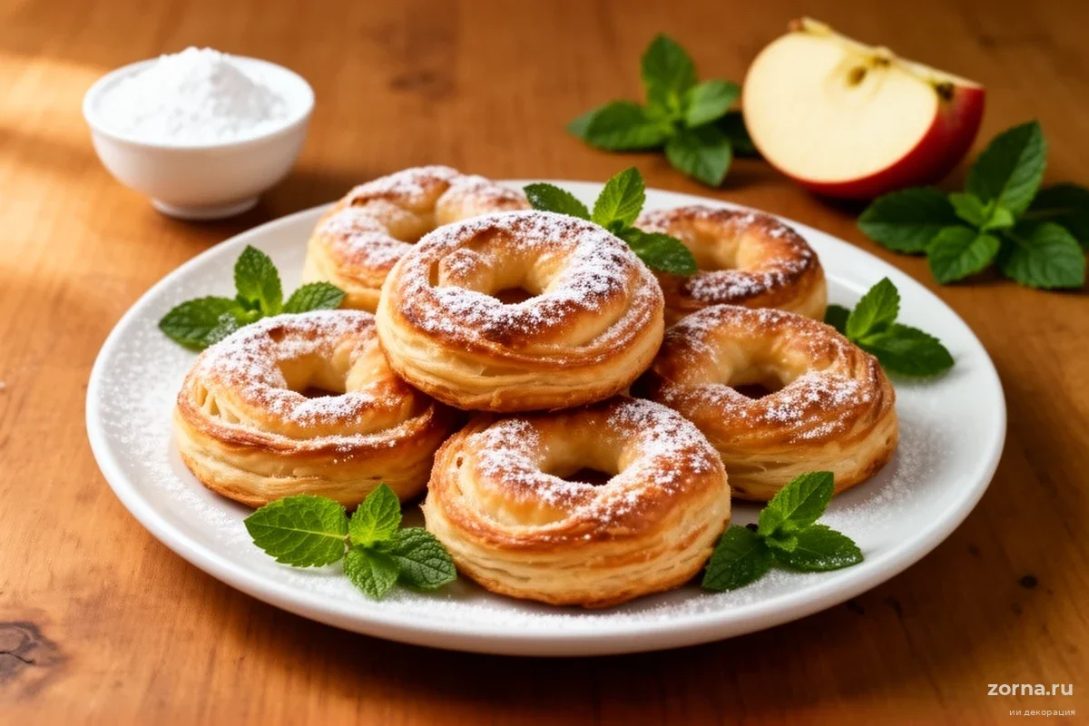 Секрет двойного кольца: как превратить пачку теста в десерт круче ресторанных пирожных